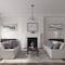 Ekena Millwork Blackthorn Medallion (Canopies up to 4 7/8"), 11 3/4"OD x 3 5/8"ID x 1"P, Gobi Desert Crackle CM11BLGDC - alternate 3